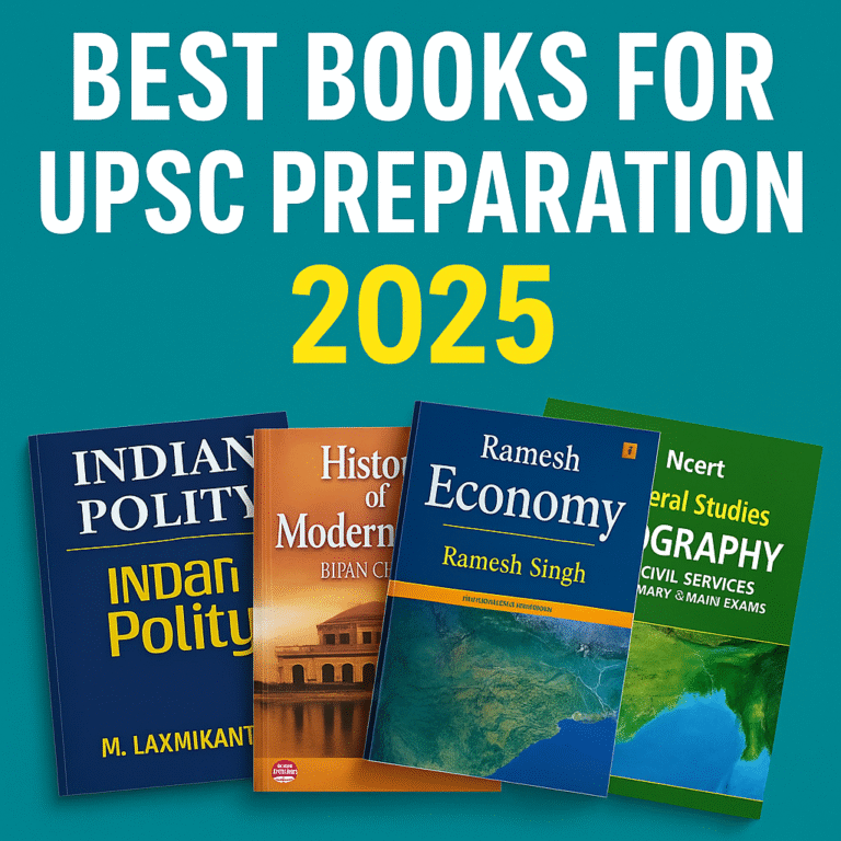 Best Books for UPSC Preparation 2025 | NCERT, Toppers’ Booklist & UPSC ...