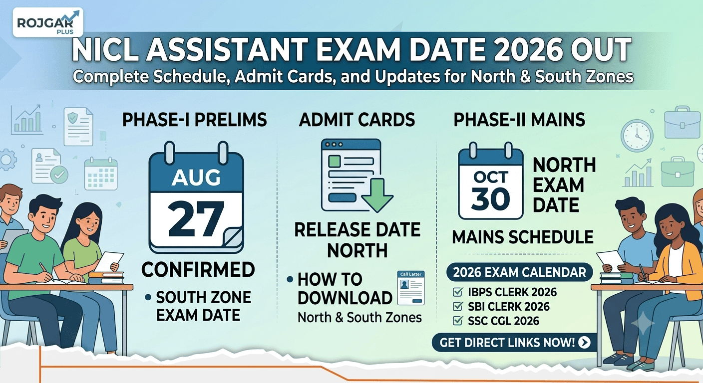 NICL Assistant Exam Date 2026 Out